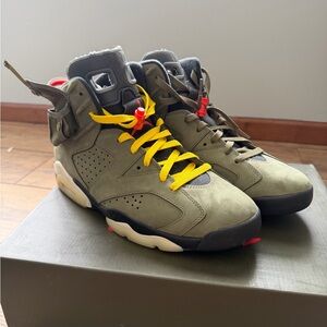 Air Jordan 6 Retro Travis Scott ‘Medium Olive’